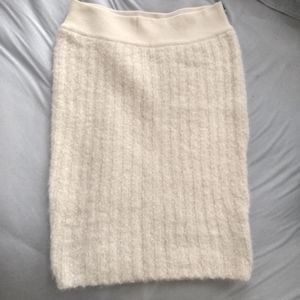 Edun Ribbed Alpaca knit skirt